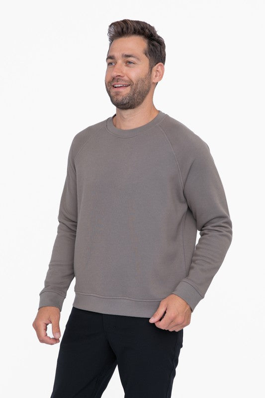 Cotton Blend Classic Crewneck