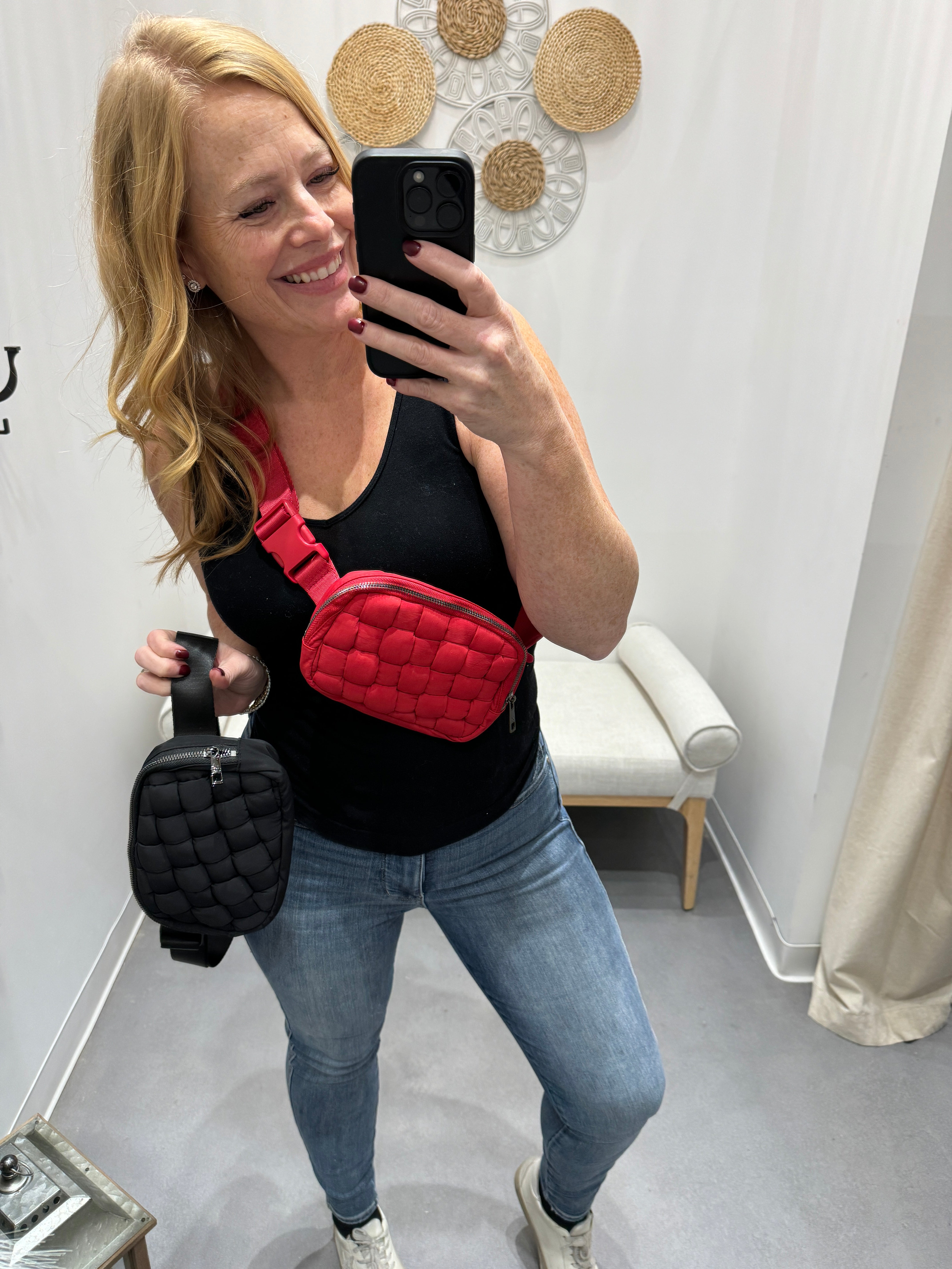 Quilted Puffer Bum Bag