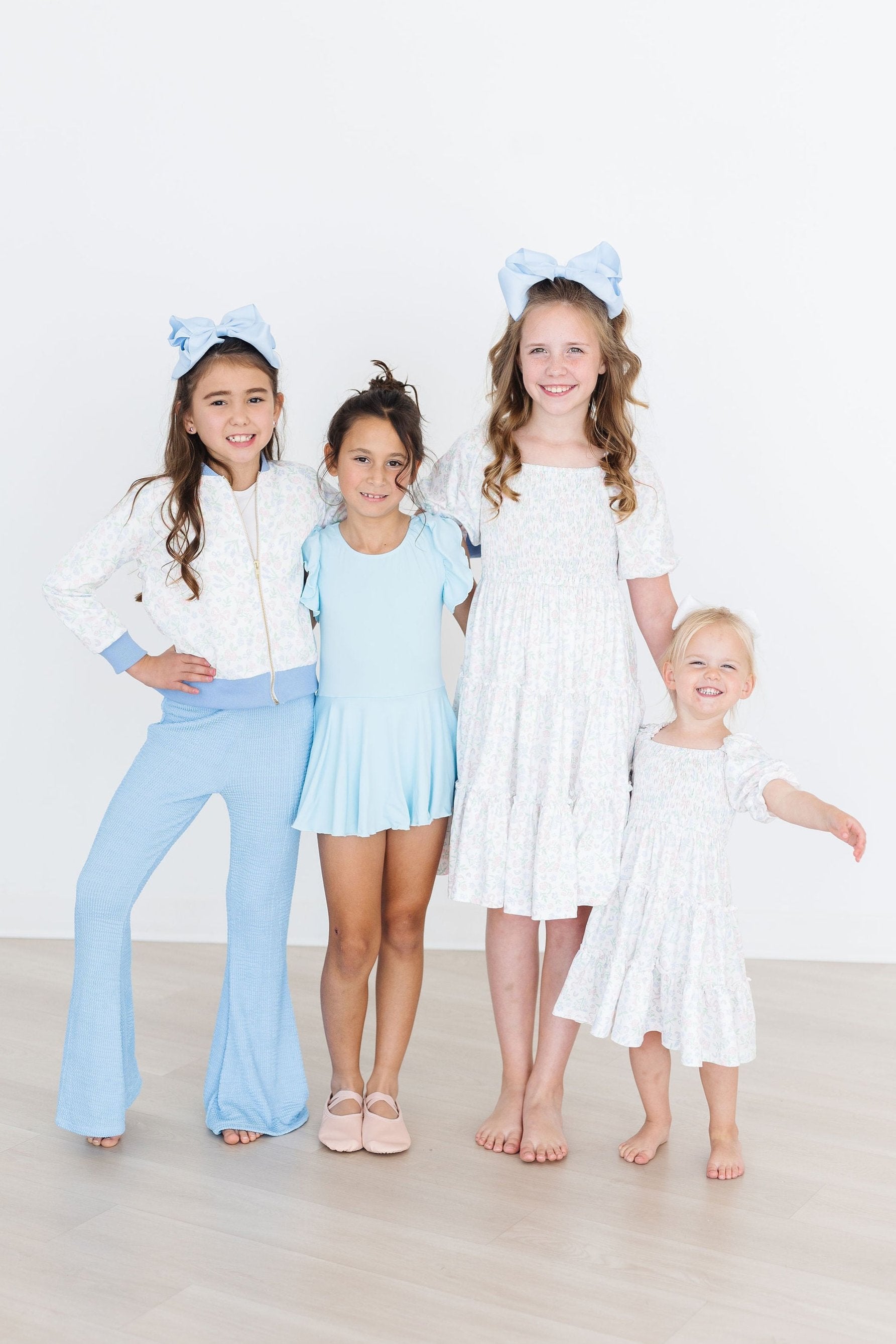 Cloud 9 Smocked Ruffle Dress