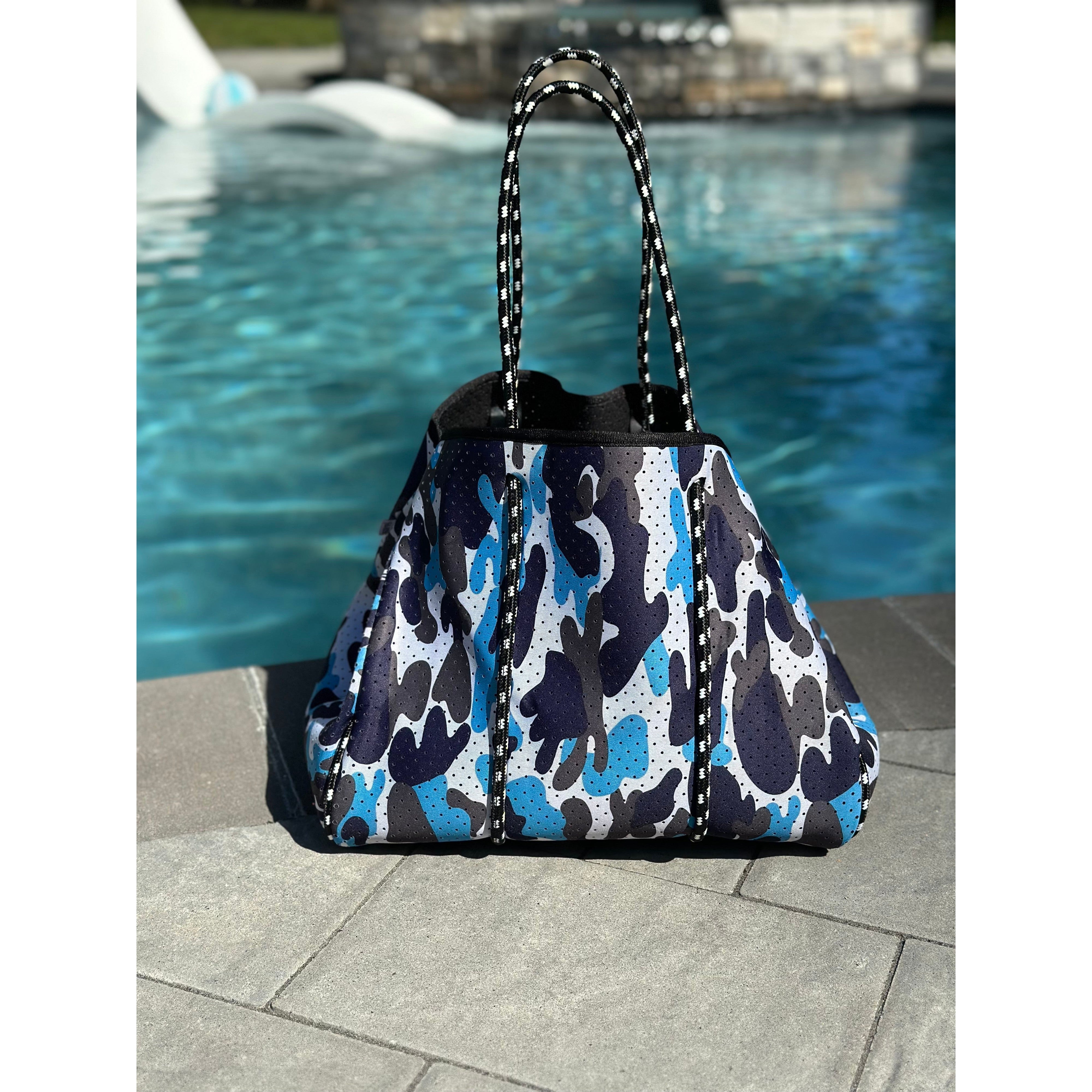 The Carly Camo Neoprene Tote