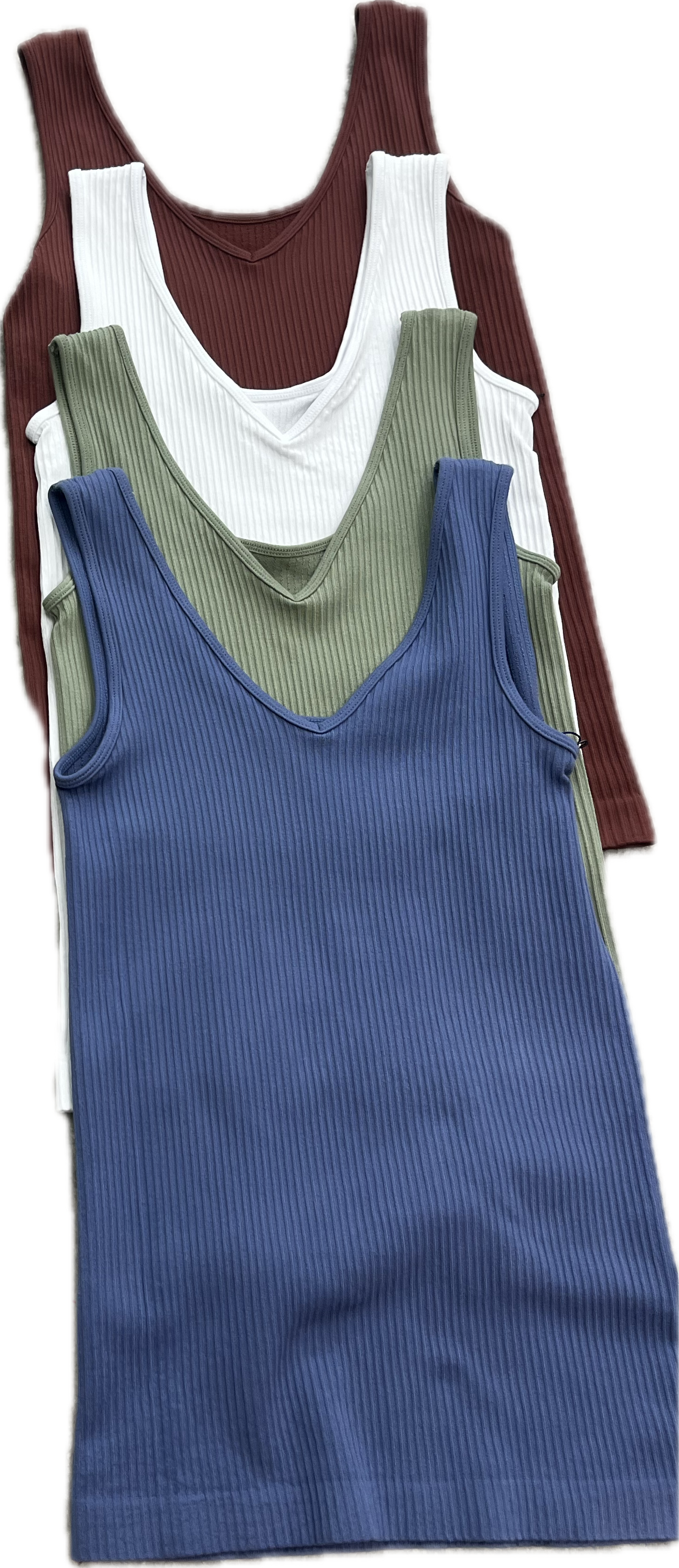 Elietian Ribbed Tank