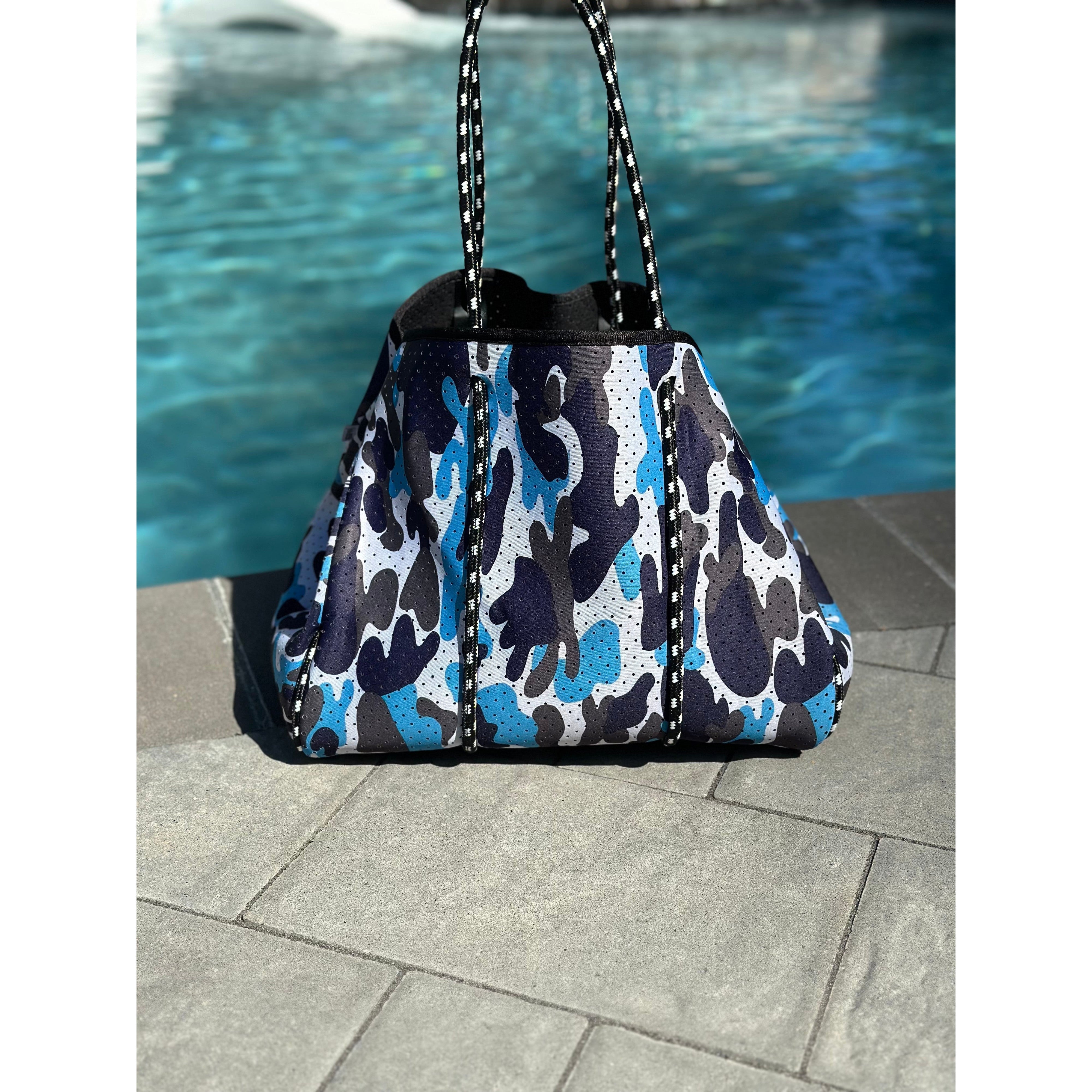 The Carly Camo Neoprene Tote