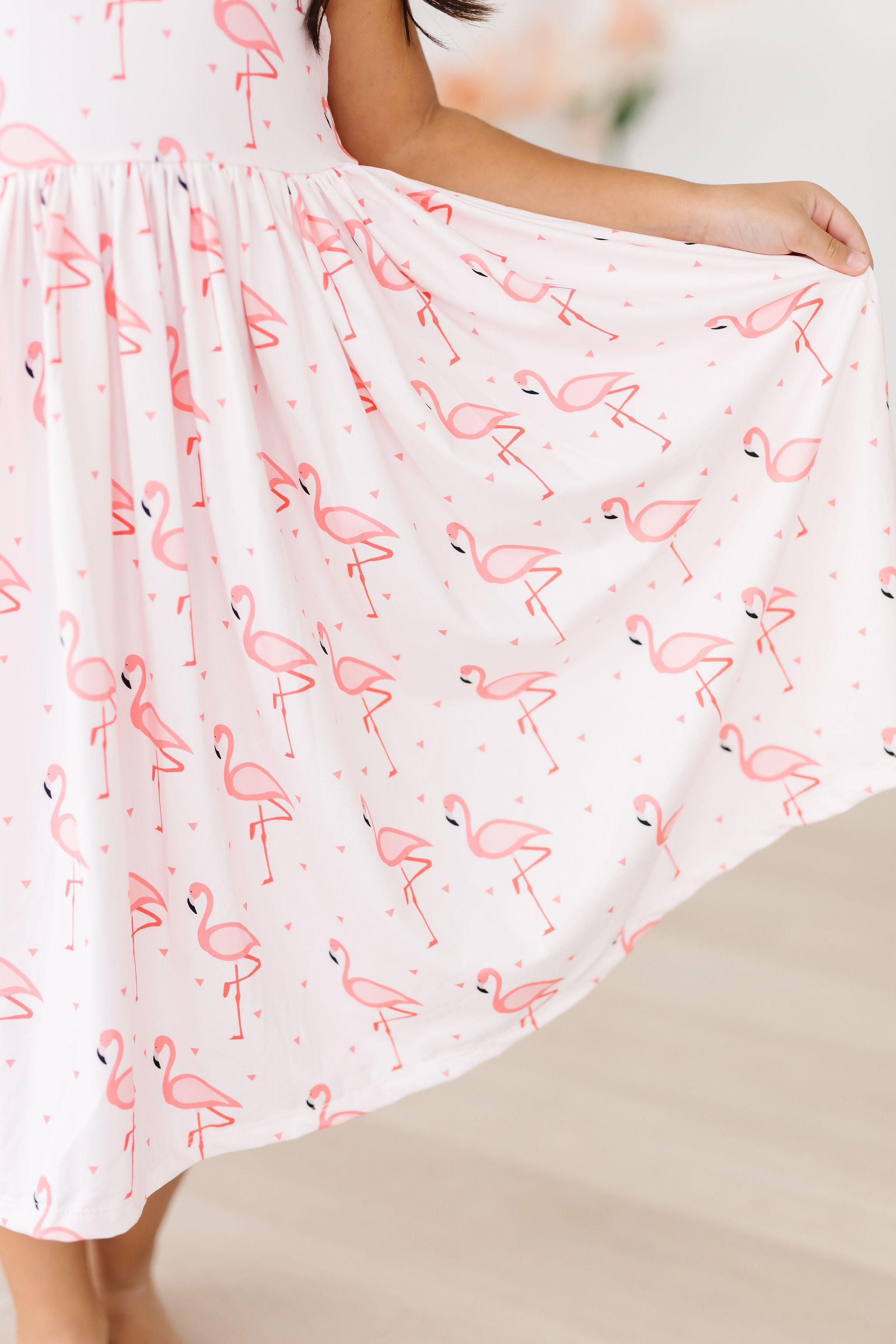 Pink Paradise Tank Twirl Dress