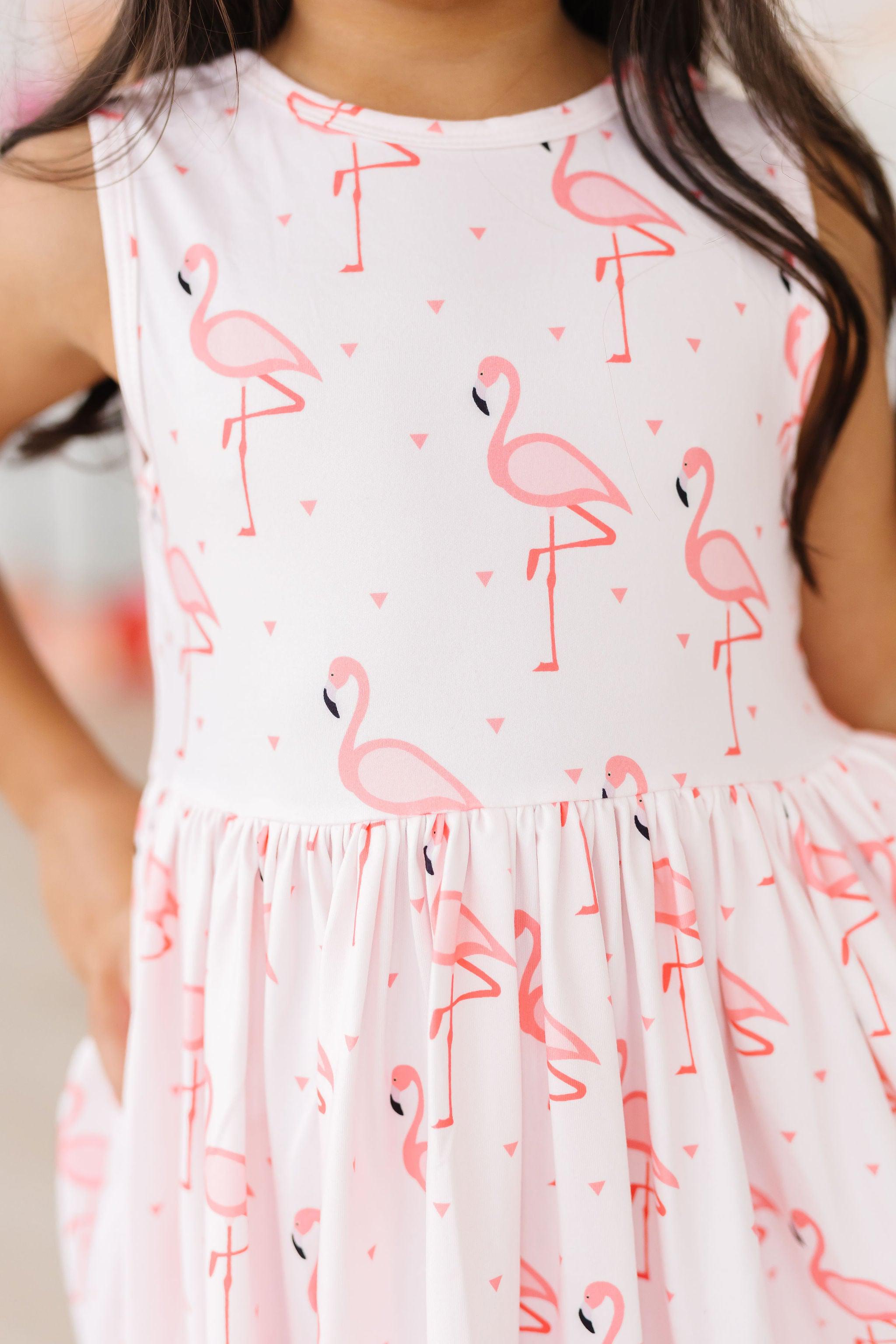 Pink Paradise Tank Twirl Dress