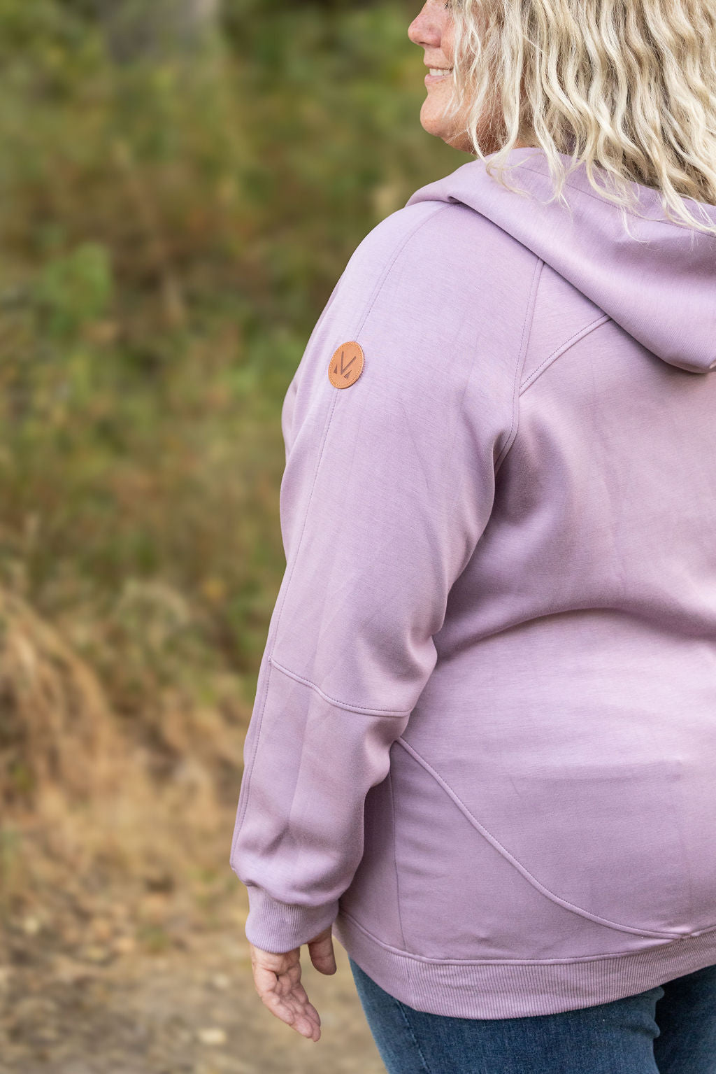 IN STOCK Scuba HalfZip Hoodie - Lavender