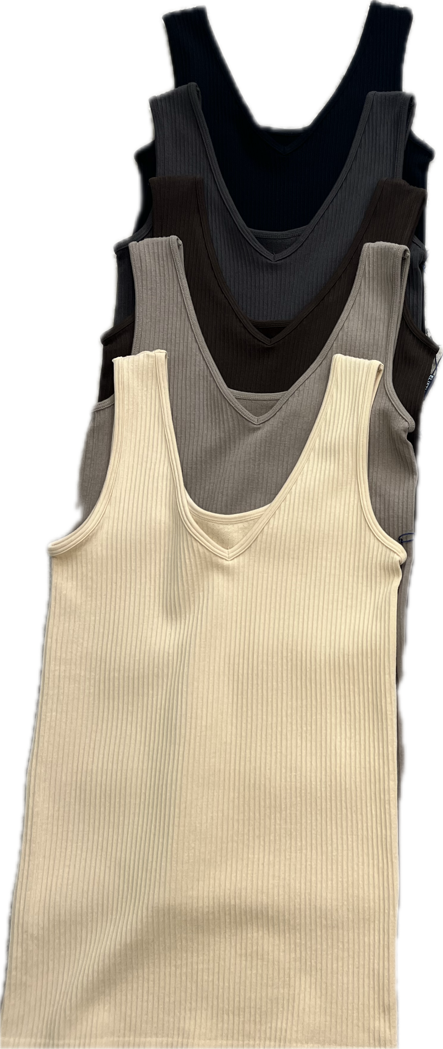 Elietian Ribbed Tank