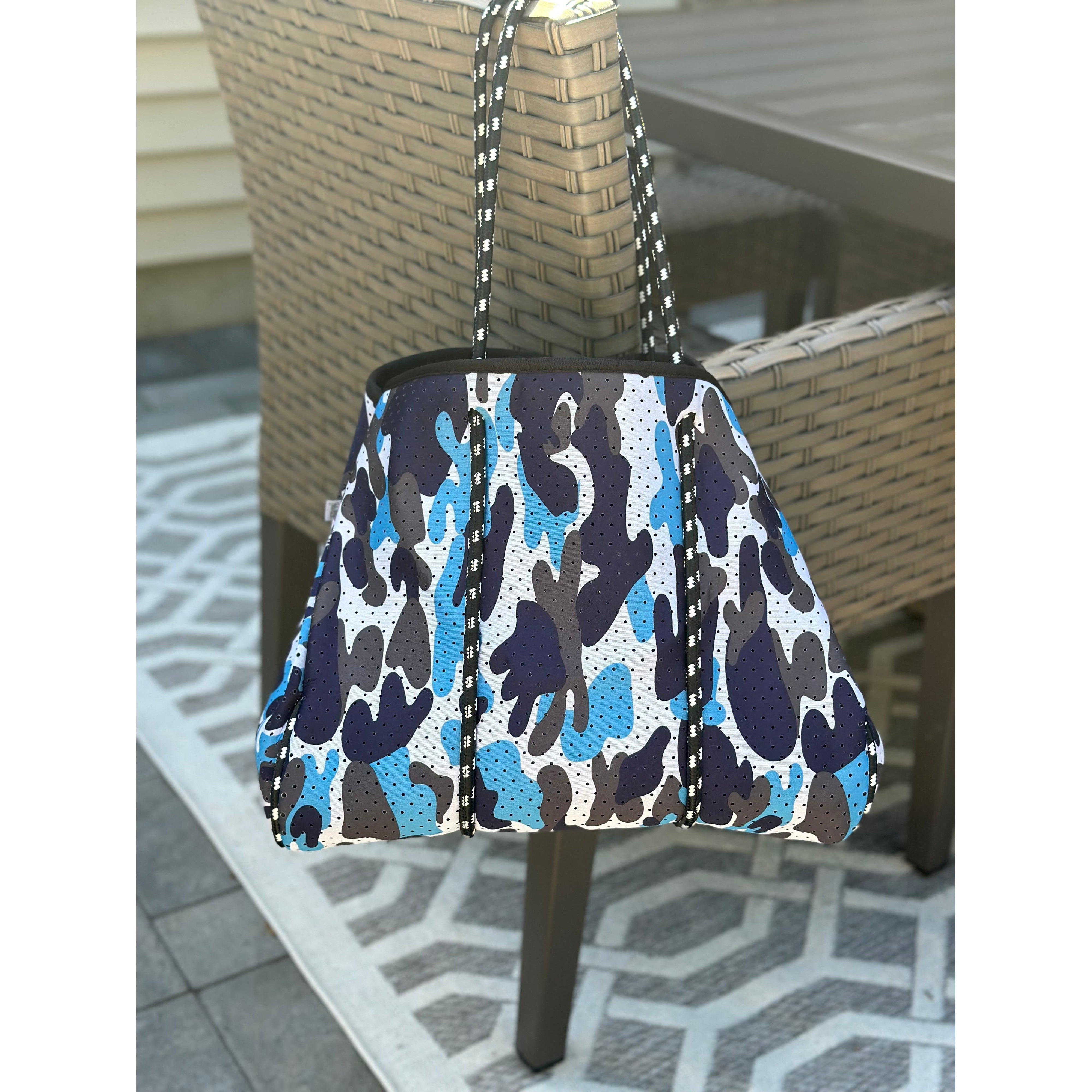 The Carly Camo Neoprene Tote