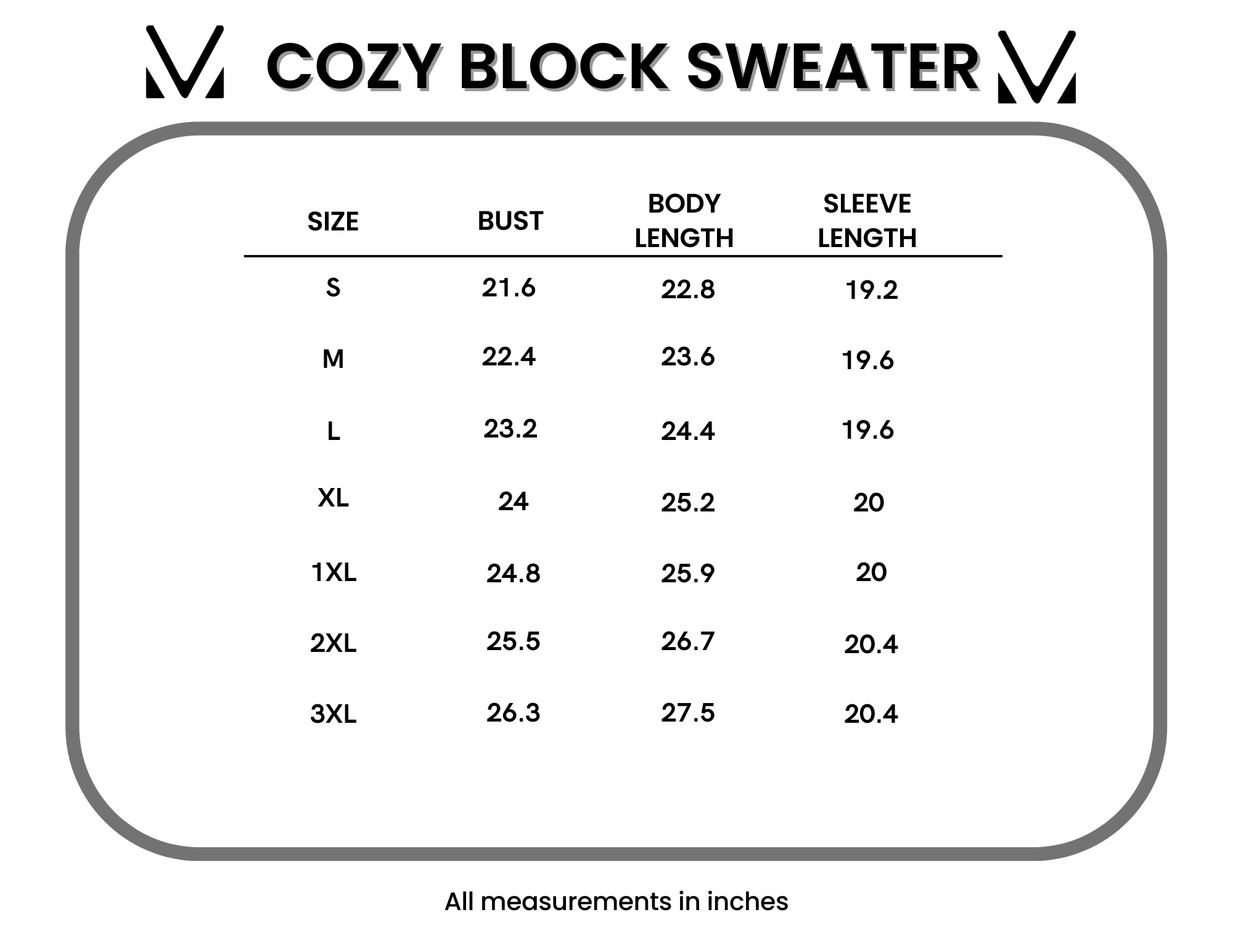 IN STOCK Cozy Block Sweater - VDay Stripes