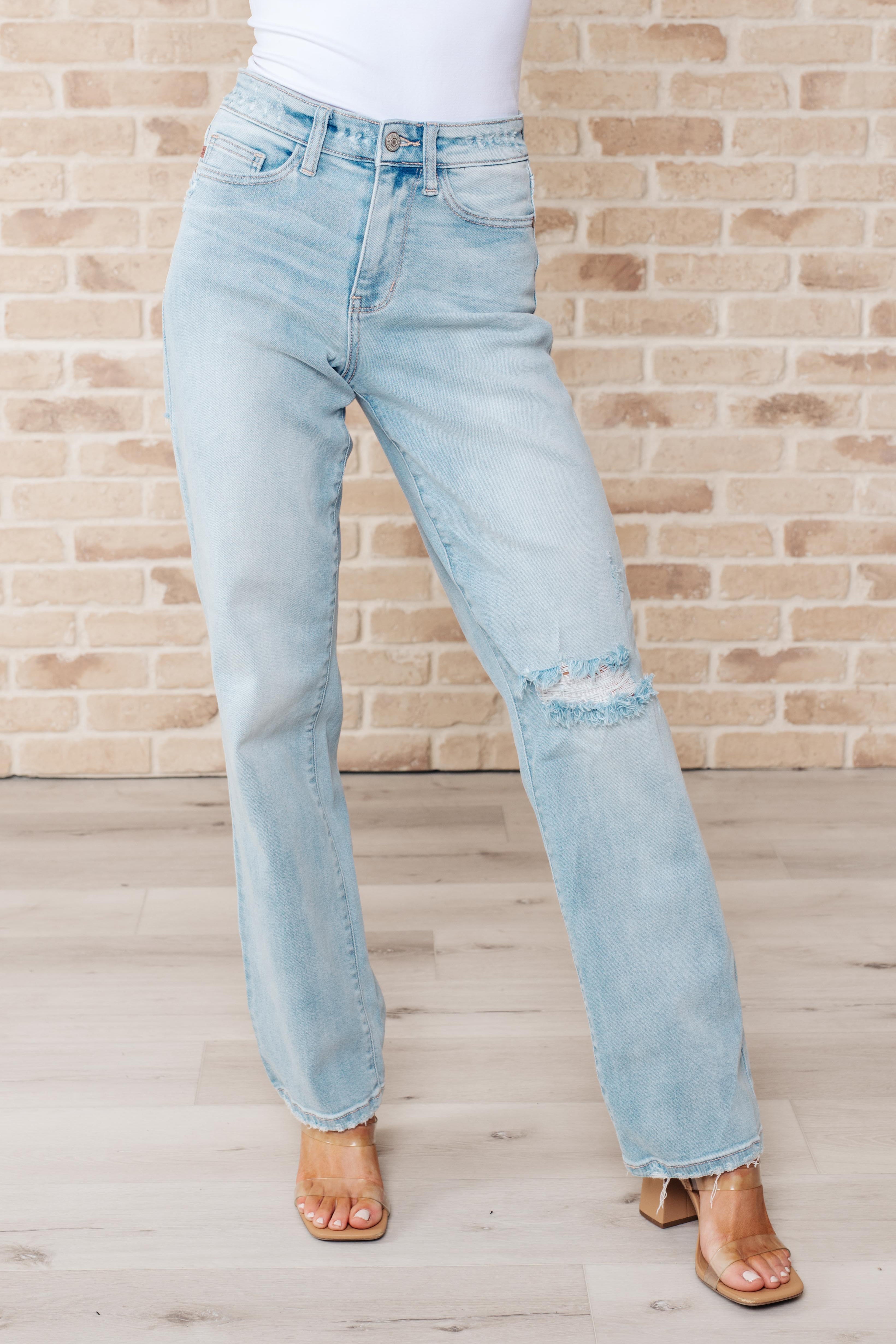 Parker High Rise 90's Straight Jeans