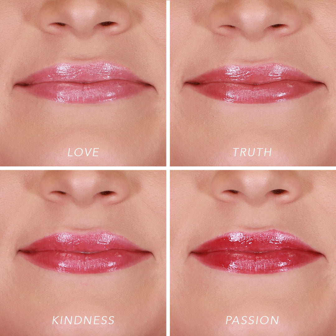 Speak with Joy Tinted Lip Balm Quad