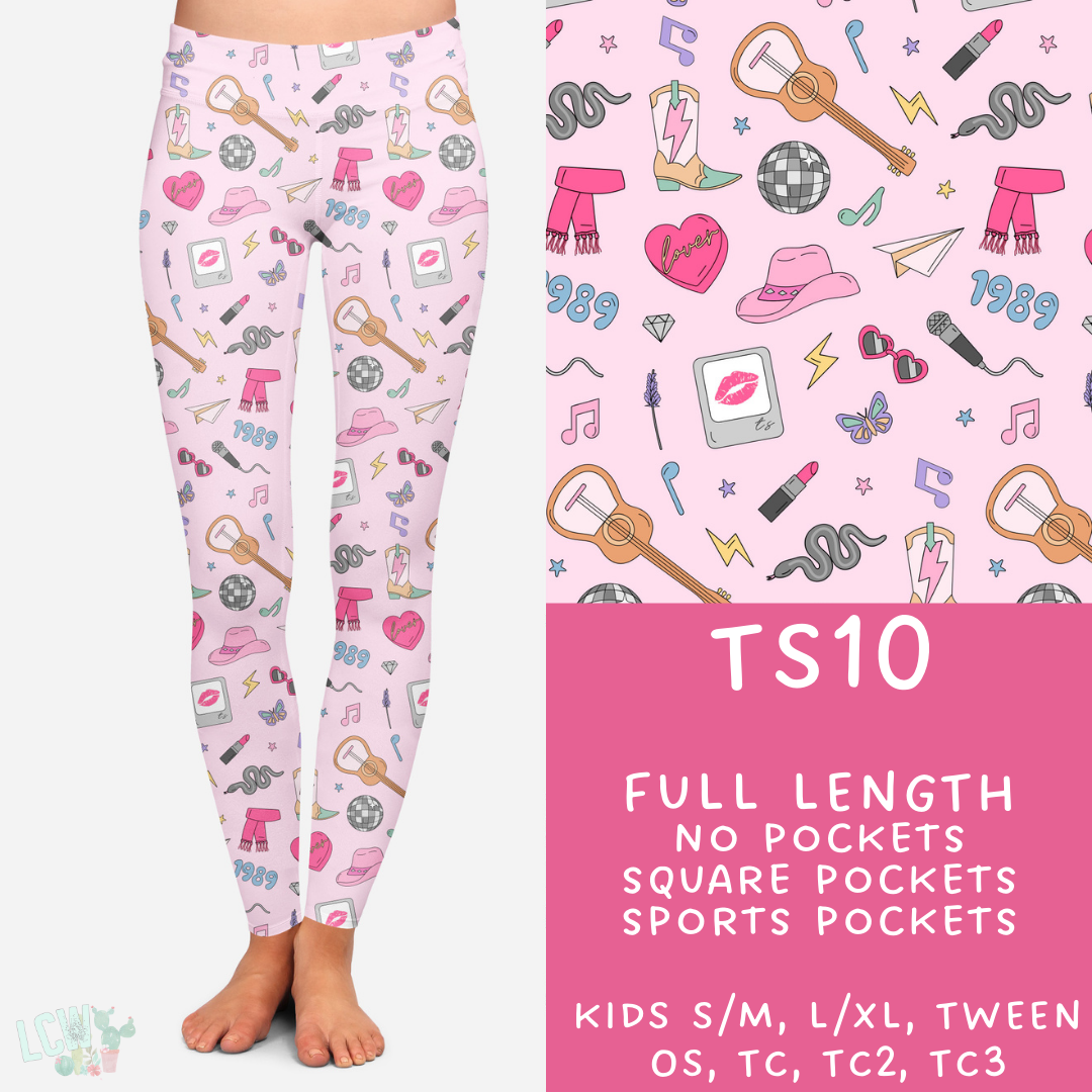 Batch #100 - Popstar 2 Collection - TS10 Leggings - Pre-Order