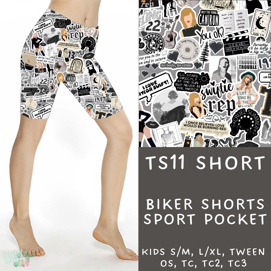 Batch #100 - Popstar 2 Collection - TS11 Biker Short - Pre-Order