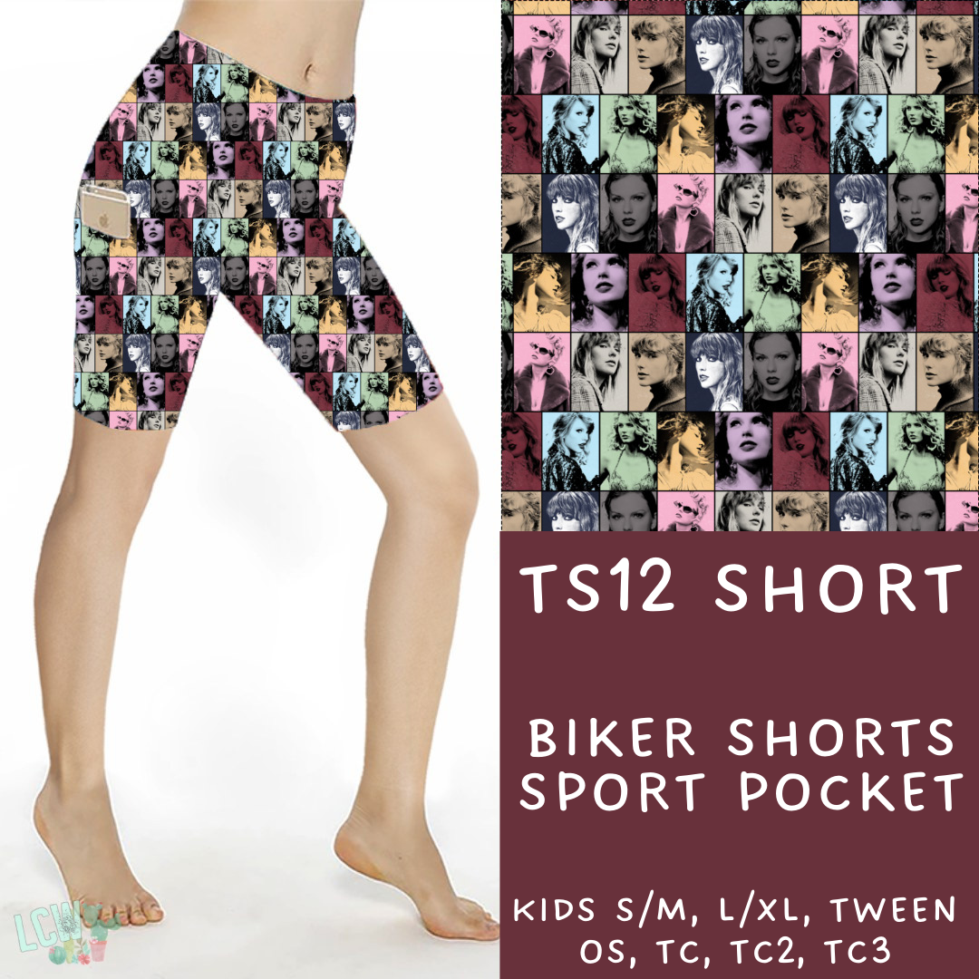 Batch #100 - Popstar 2 Collection  - TS12 Biker Short - Pre-Order