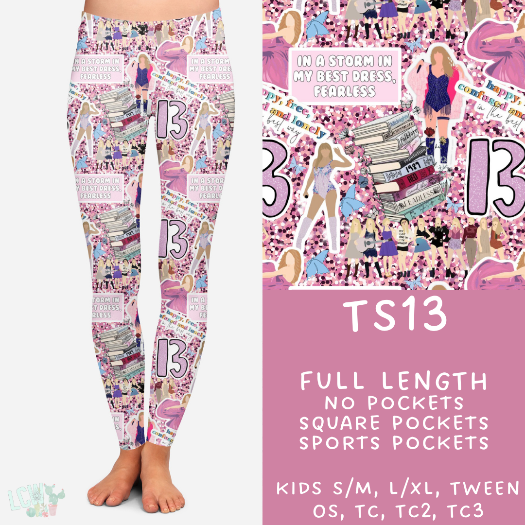 Batch #100 - Popstar 2 Collection - TS13 Leggings - Pre-Order