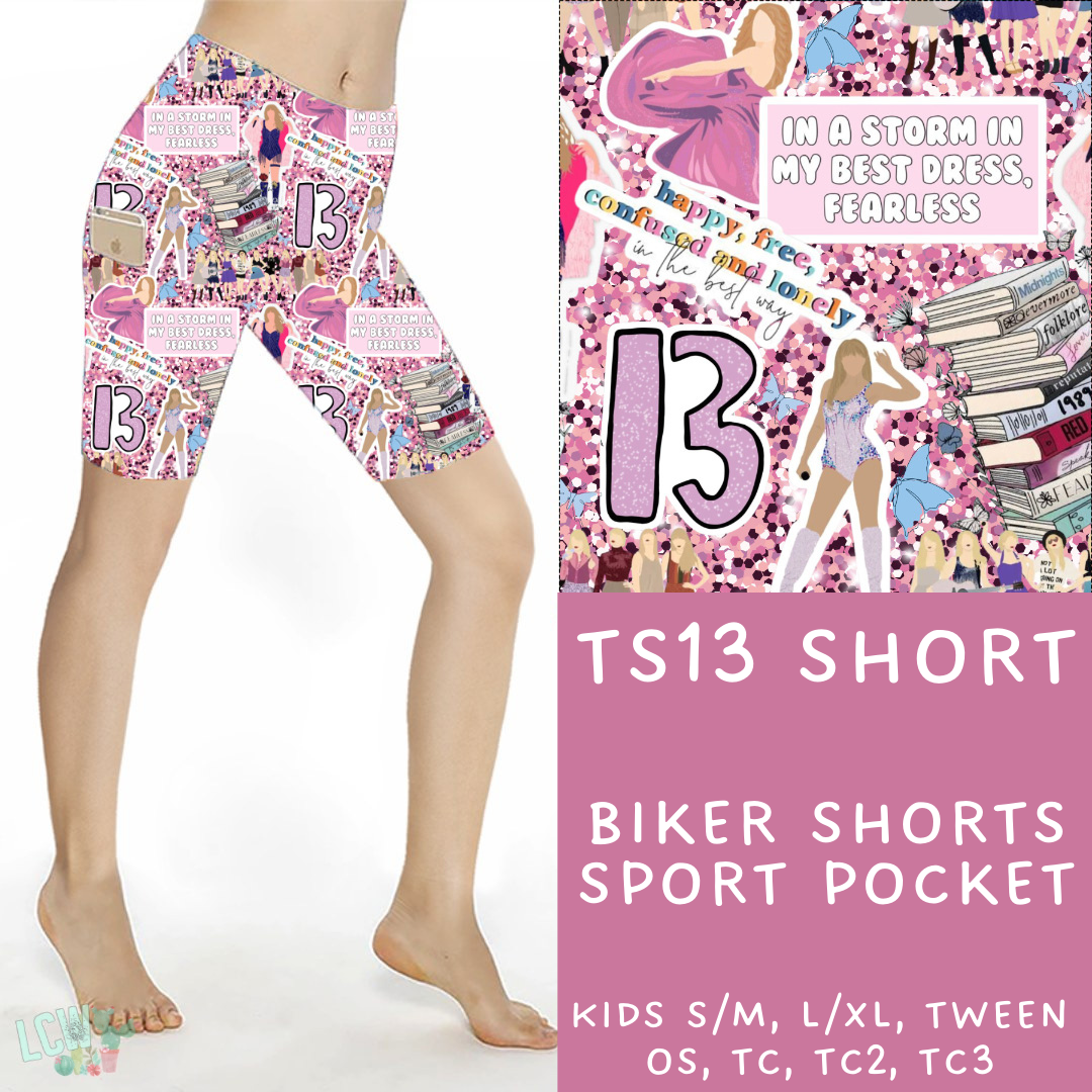 Batch #100 - Popstar 2 Collection - TS13 Biker Short - Pre-Order