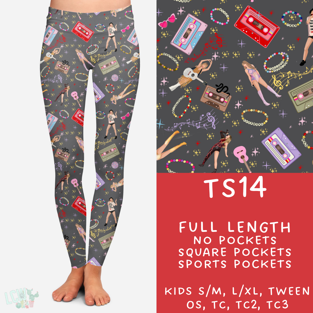 Batch #100 - Popstar 2 Collection - TS14 Leggings - Pre-Order