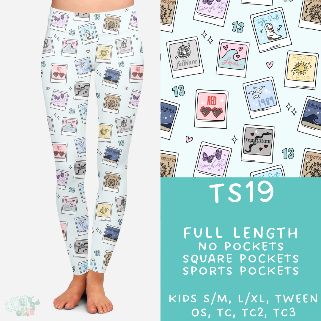 Batch #100 - Popstar 2 Collection - TS19 Leggings - Pre-Order