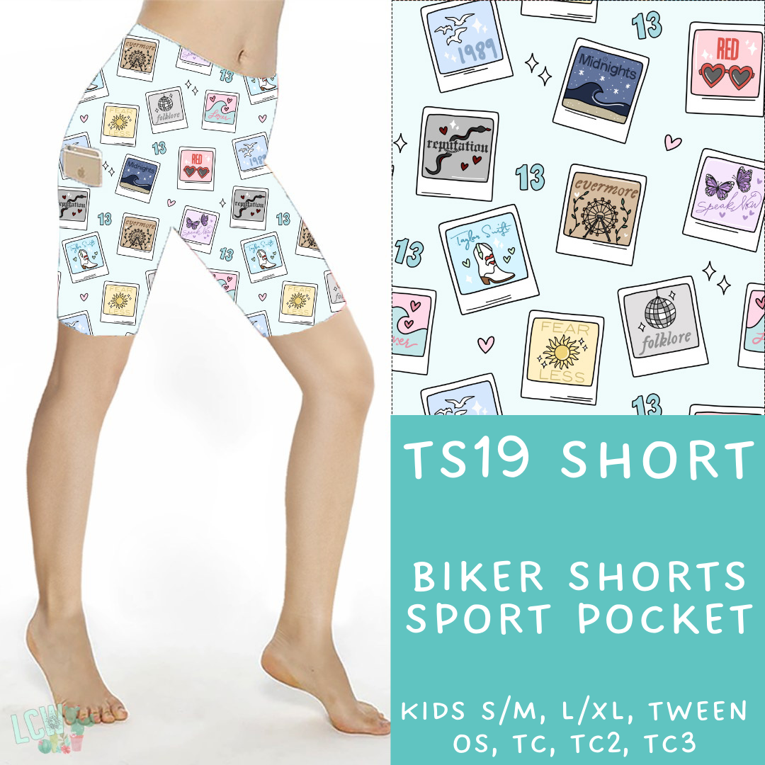 Batch #100 - Popstar 2 Collection - TS19 Biker Short - Pre-Order