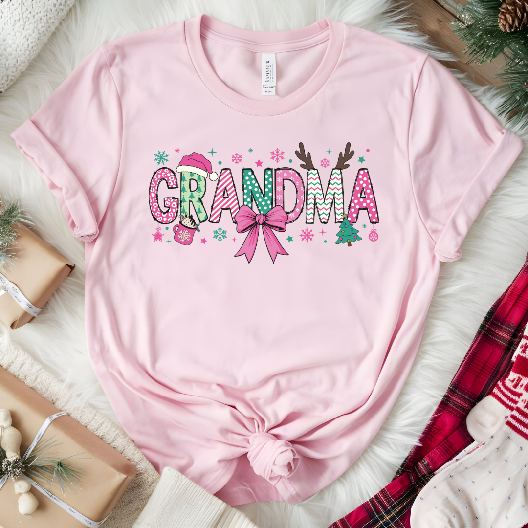 Christmas Names Custom Graphic Tee