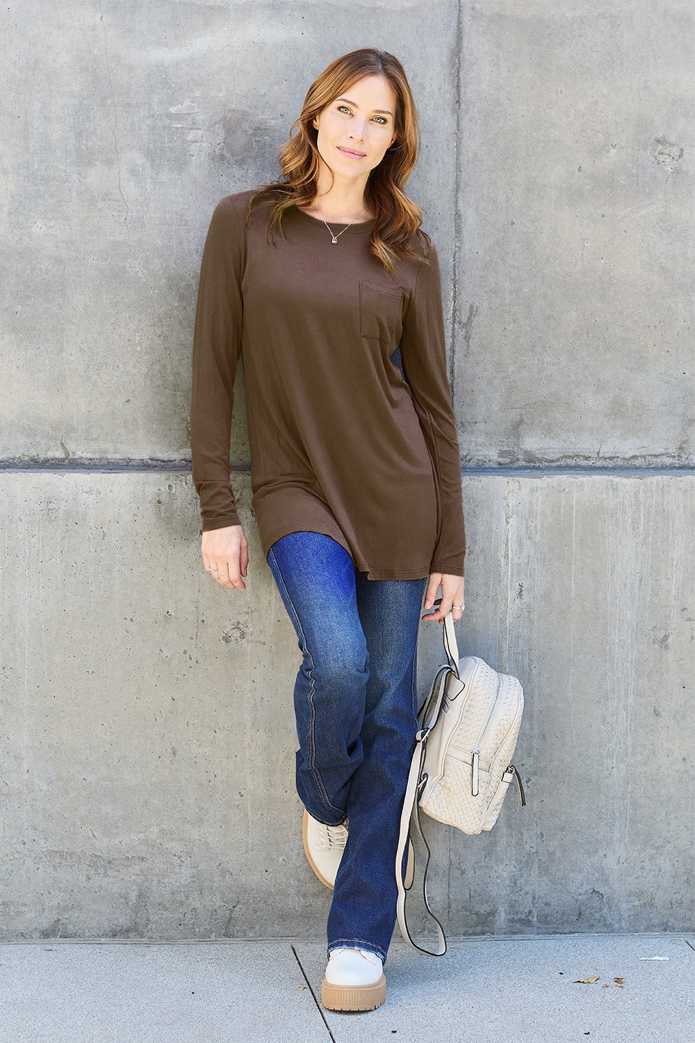 Black Friday Round Neck Long Sleeve Top