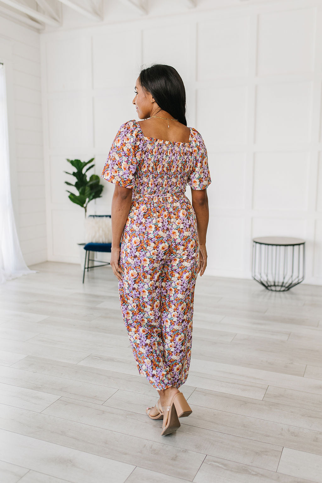 Better Than Fine Floral Jumpsuit